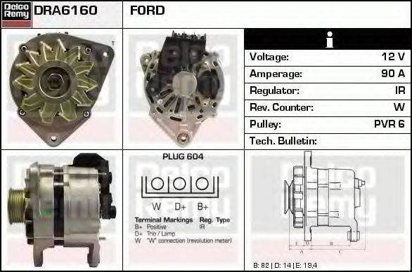 Генератор DRA6160 REMY