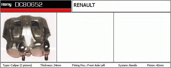 Тормозной суппорт DC80652 REMY