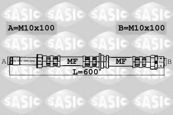 Тормозной шланг 6606095 SASIC