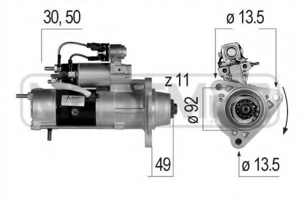 Стартер 220343 MESSMER