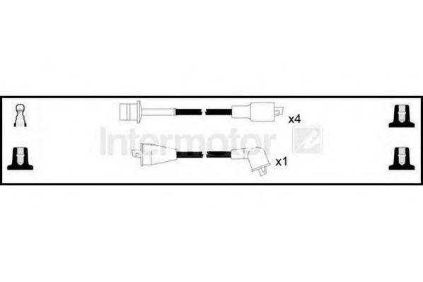 Комплект проводов зажигания 73635 STANDARD