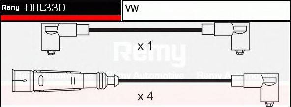 DRL330 REMY Комплект проводов зажигания DRL330 REMY