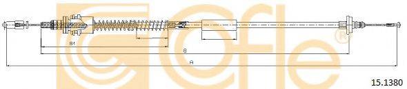 Трос, управление сцеплением 15.1380 COFLE