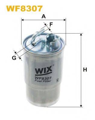 Фильтр топливный WF8307 WIX FILTERS
