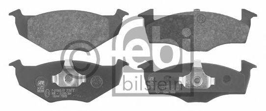 Комплект тормозных колодок, дисковый тормоз 16044 FEBI