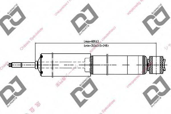 Амортизатор DS1071HT DJ PARTS