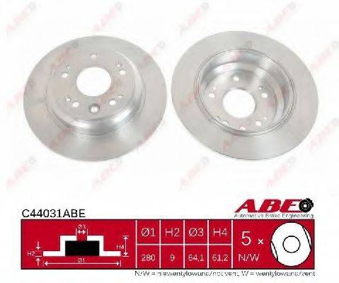 Тормозной диск C44031ABE ABE