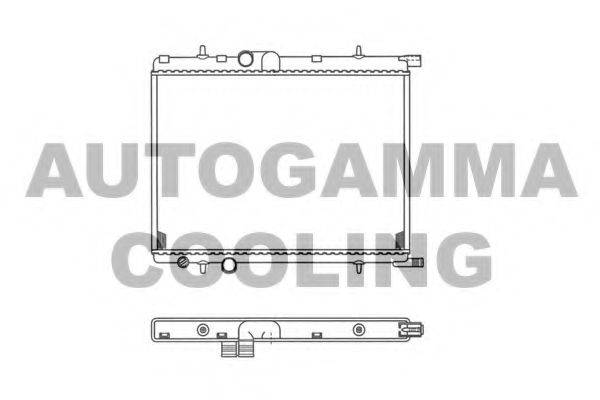 Теплообменник 103107 AUTOGAMMA