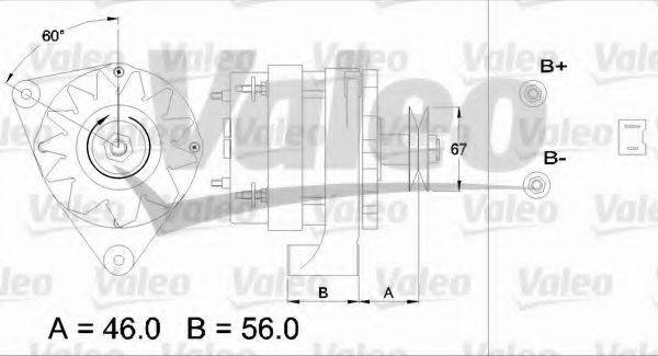 Генератор 436456 VALEO