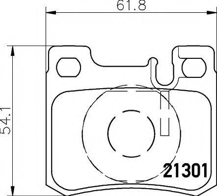 Тормозные колодки PAGID T1067 PAGID