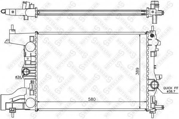 Теплообменник 10-26031-SX STELLOX