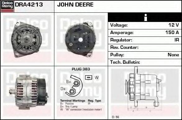 Генератор DRA4213 REMY