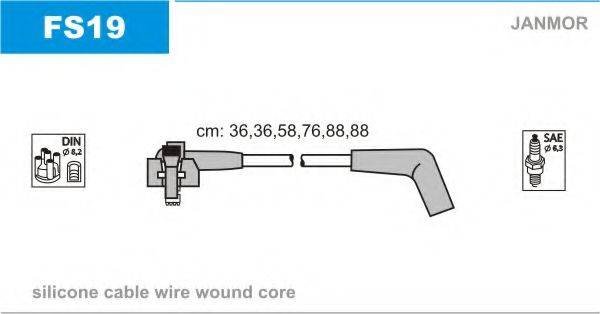 Комплект проводов зажигания FS19 JANMOR