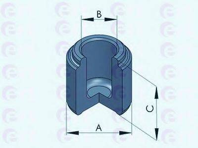 Поршень, корпус скобы тормоза 150790-C ERT