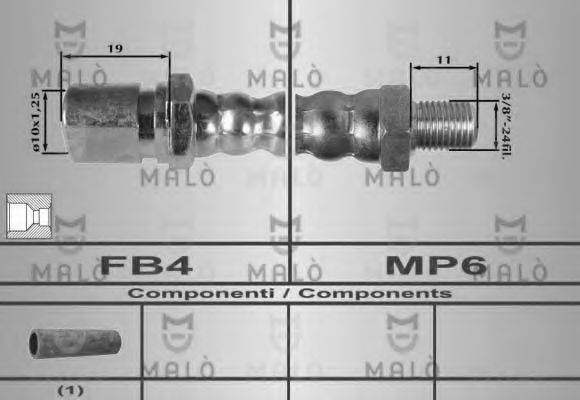 Тормозной шланг 8017 MALO