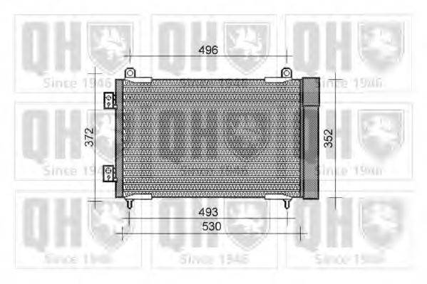 Конденсатор, кондиционер QCN460 QUINTON HAZELL