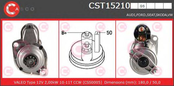 Стартер CST15210GS CASCO