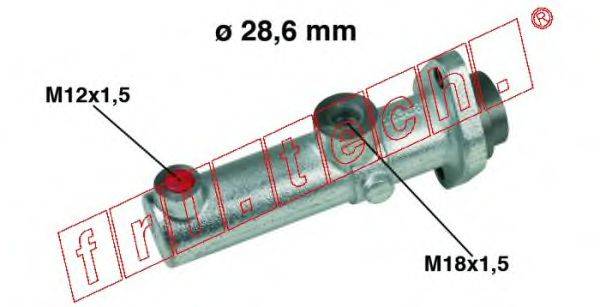 Цилиндр PF136 fri.tech.