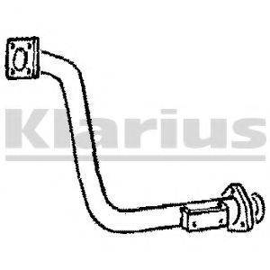 Труба выхлопного газа 120259 KLARIUS