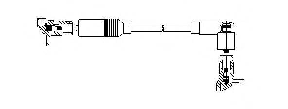 Провод зажигания 185/50 BREMI