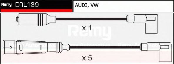 DRL139 REMY Комплект проводов зажигания DRL139 REMY