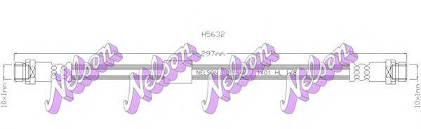 Тормозной шланг H5632 BROVEX-NELSON