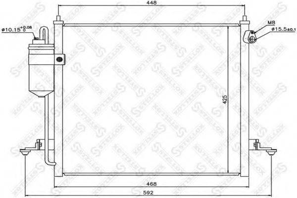 Конденсатор 10-45584-SX STELLOX