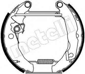 Комплект тормозных колодок 51-0053 METELLI