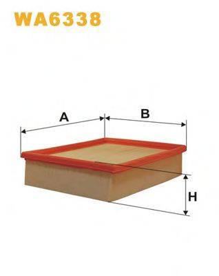 Фильтр воздушный WA6338 WIX FILTERS