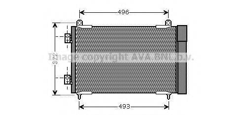 Конденсатор, кондиционер PE5258D AVA QUALITY COOLING