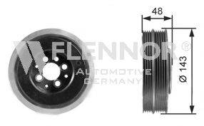 Ременный шкив, коленчатый вал FVD99537 FLENNOR