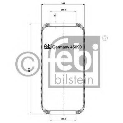 air spring 45090 FEBI