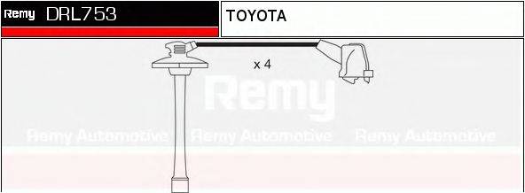 DRL753 REMY Комплект проводов зажигания DRL753 REMY