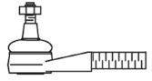 Наконечник поперечной рулевой тяги