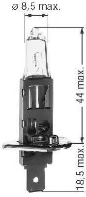 Лампа накаливания, основная фара 112560 BERU