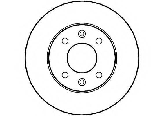 Тормозной диск NBD083 NATIONAL