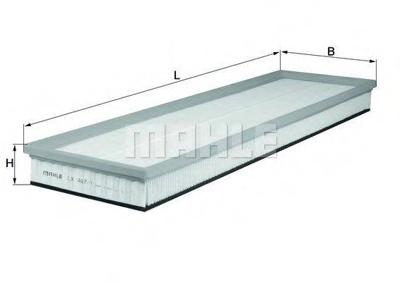 Фильтр воздушный LX 467/1 KNECHT