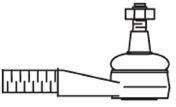 Наконечник поперечной рулевой тяги 1420 FRAP