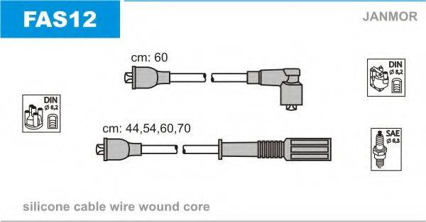 Комплект проводов зажигания FAS12 JANMOR