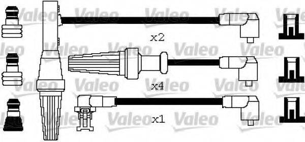 Комплект проводов зажигания 346264 VALEO