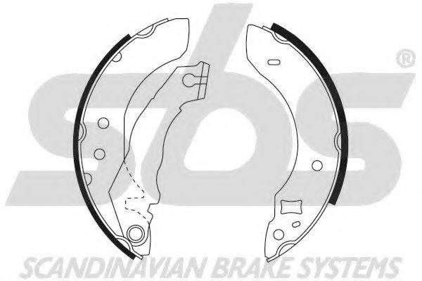 Комплект тормозных колодок 18492725355 SBS