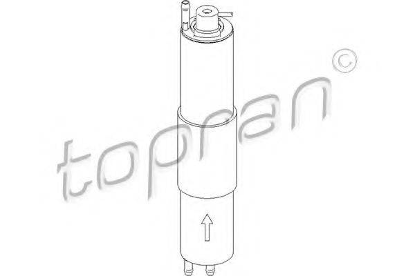 Фильтр топливный 500 740 TOPRAN
