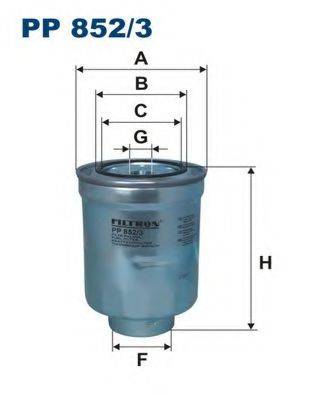 Фильтр топливный PP852/3 FILTRON