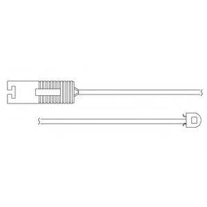 Контрольный контакт, контроль слоя тормозных колодок LZ0143 DELPHI