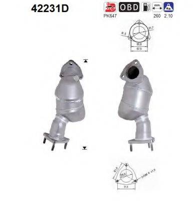 Катализатор 42231D AS