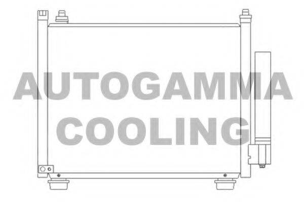 Конденсатор, кондиционер 104923 AUTOGAMMA