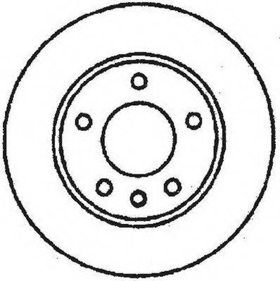 Тормозной диск 561652J JURID