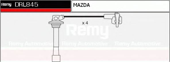 Комплект проводов зажигания DRL845 REMY