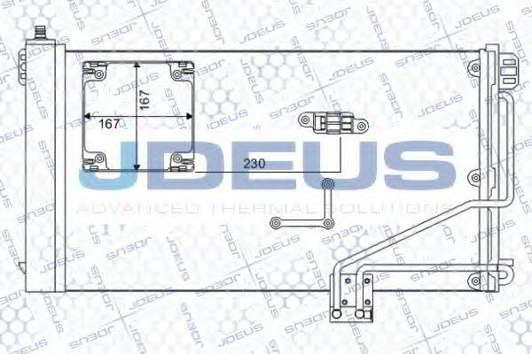 Конденсатор, кондиционер 717M42A JDEUS