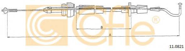 Тросик газа 11.0821 COFLE